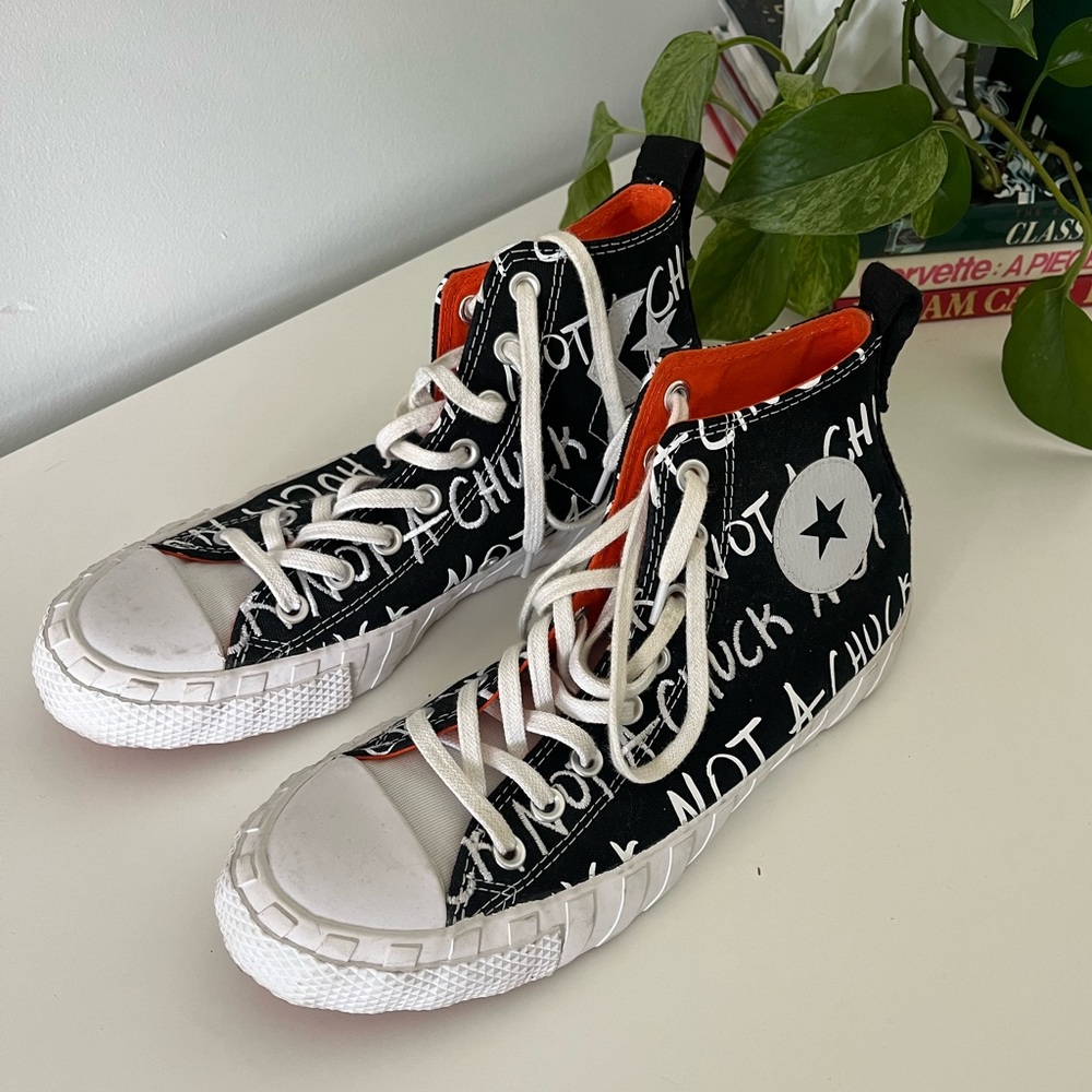 Limited Edition “not a chuck” converse